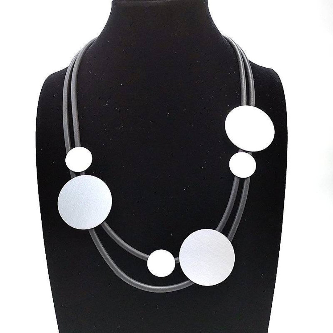 Rubber Necklaces Women Neck Jewellery Etsy