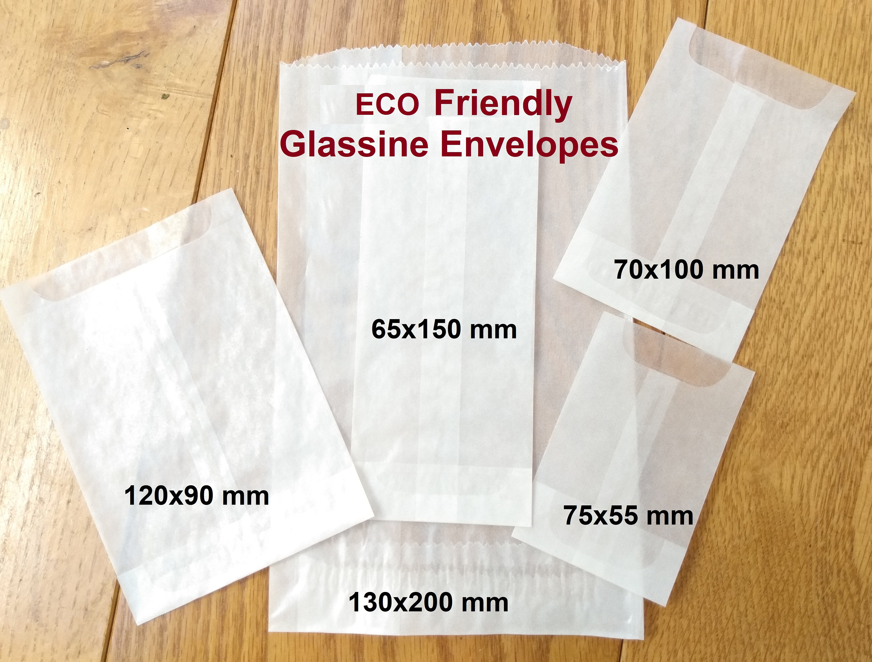 Glassine Envelope Storage Boxes