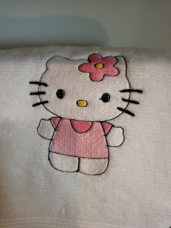 Hello Kitty Towels - Etsy