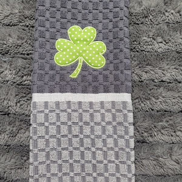St. Patrick's  Day themed  kitchen  towel