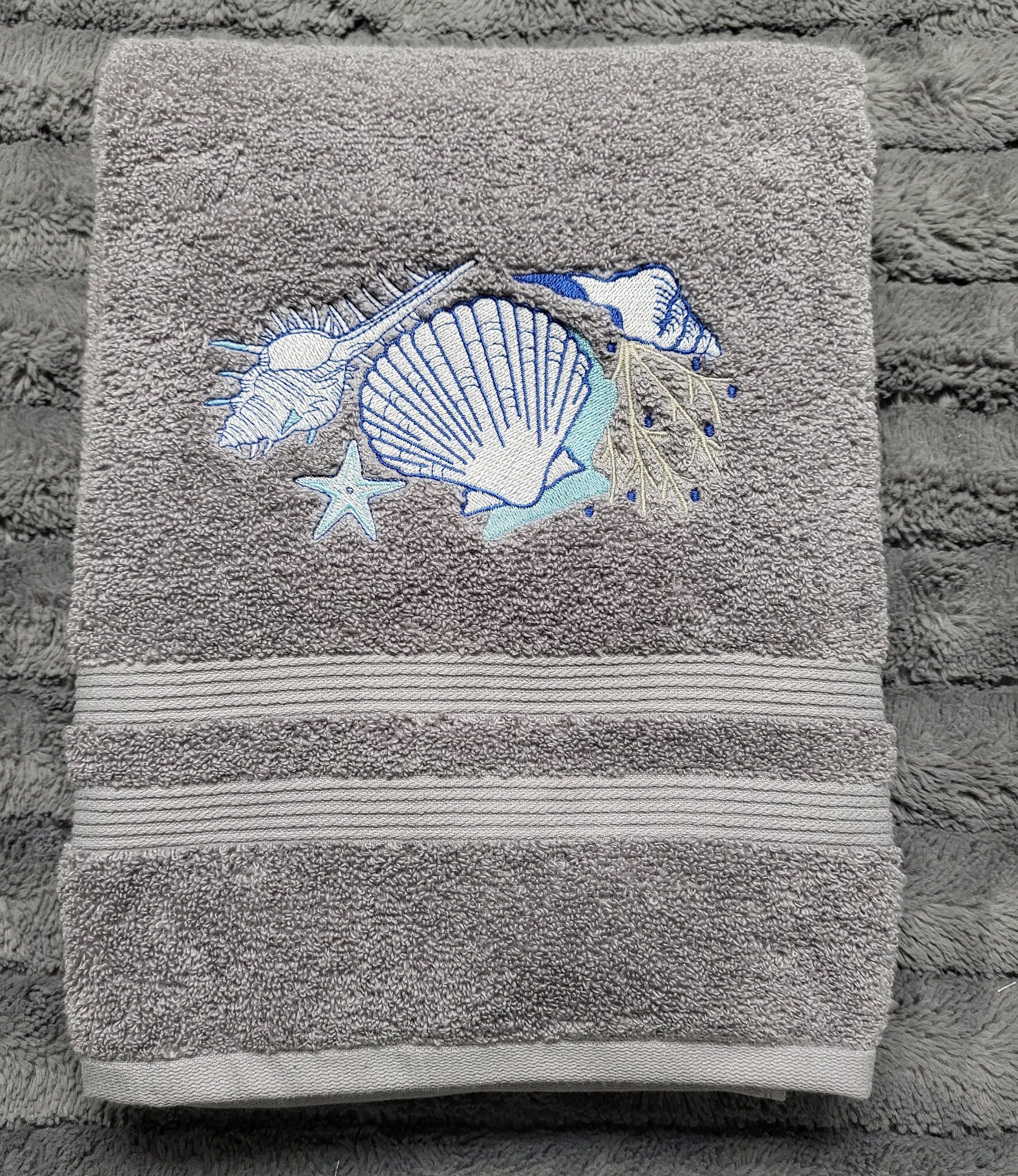 Premium Plush Hand Towels in Seashell - Cozy Earth