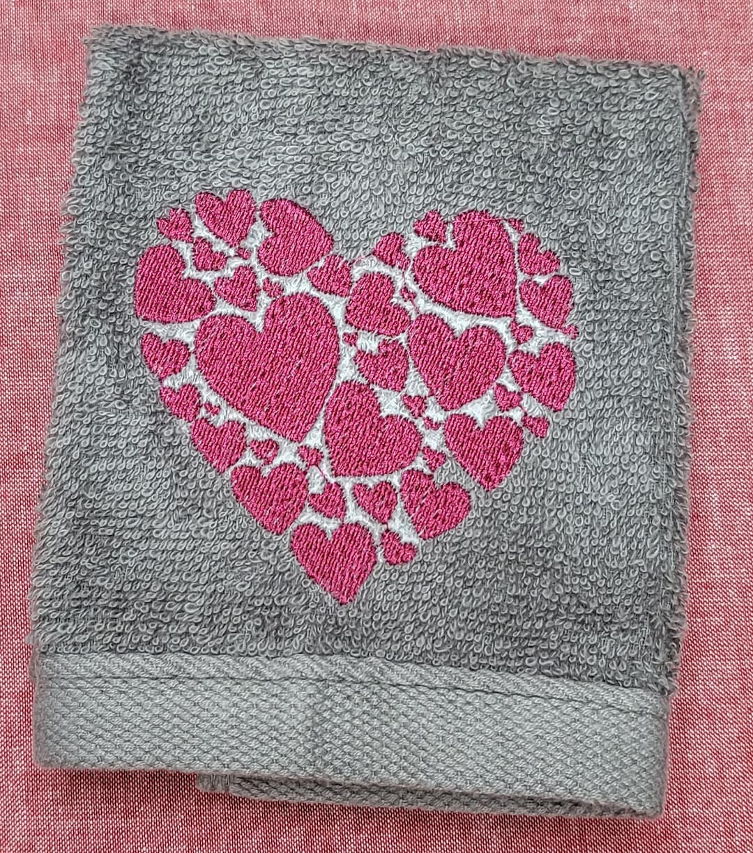 Valentine Towel Etsy