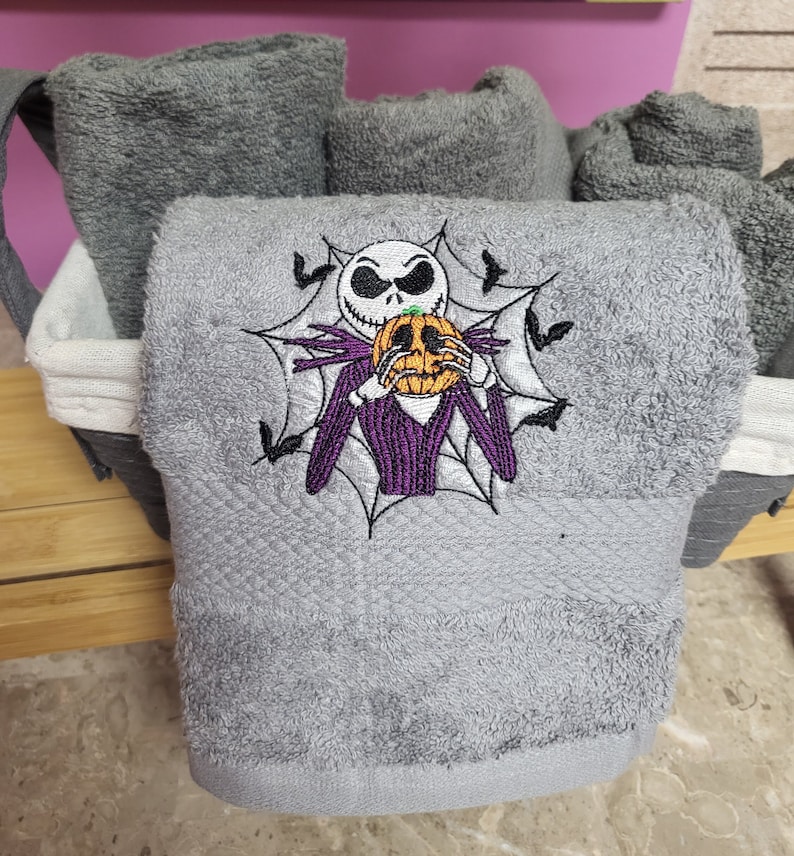 Halloween Nightmare Before Christmas Towels Etsy