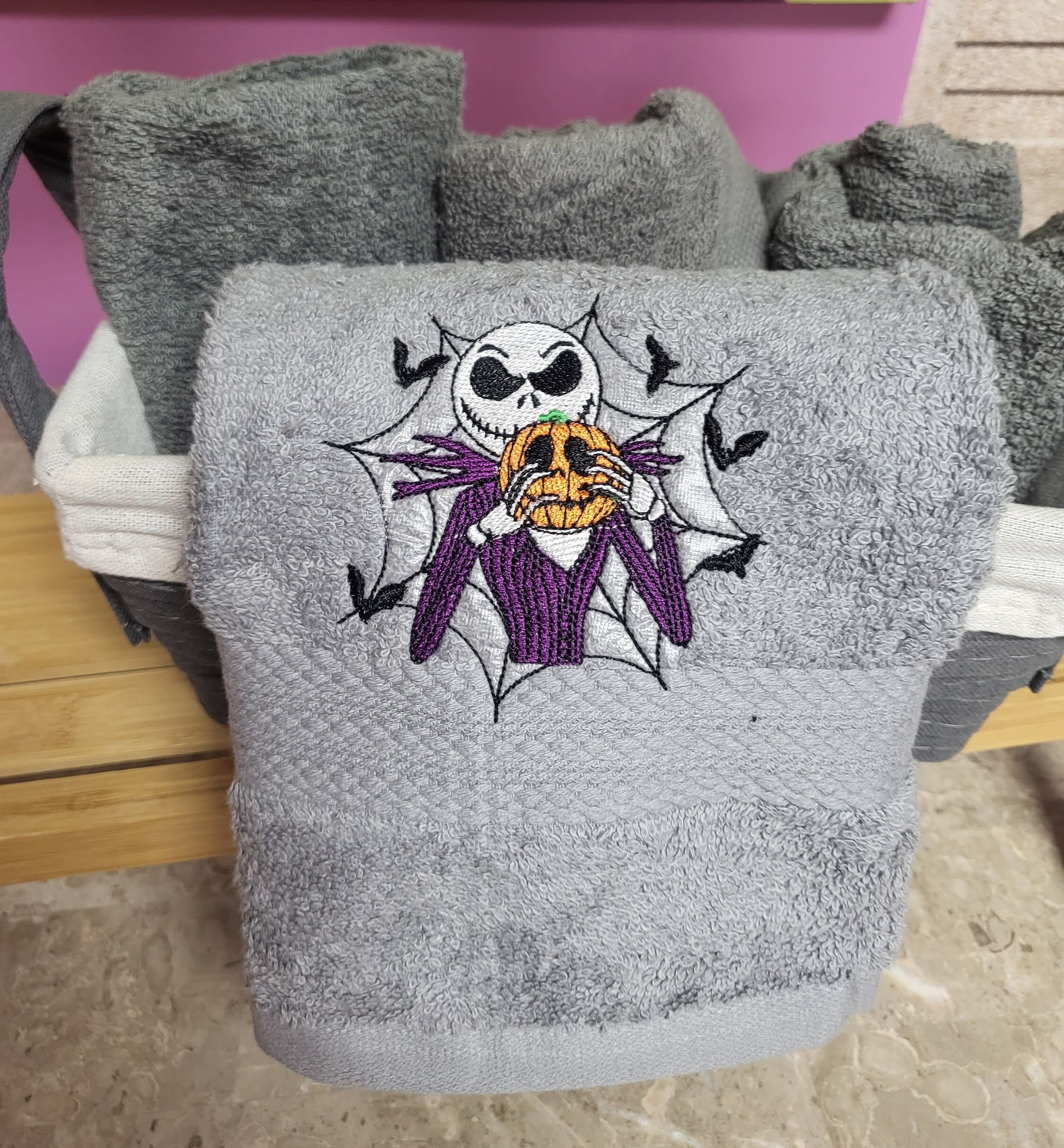 Halloween Nightmare Before Christmas Towels Etsy