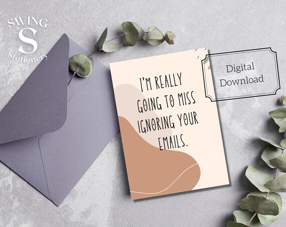 Printable Retirement Card Funny Retirement I'm Really - Etsy