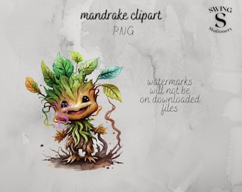imágenes prediseñadas de mandrágora, lindo bebé mandrágora, sublimación de mandrágora, tobogán acuático de mandrágora, mandrágora kawaii, mandrágora png, arte de vivero imprimible
