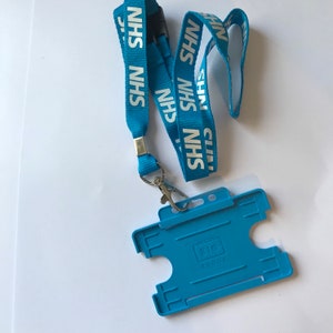 NHS Lanyard & Card Holder / Double Breakaway image 3