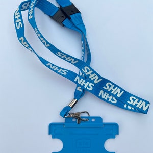 NHS Lanyard & Card Holder / Double Breakaway image 6