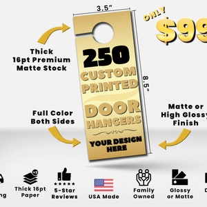 Marketing Door Hangers - Pack of 25 – Real Estate Supply Store