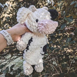 Millie the Moo Cow | Crochet Cow | Cow Snuggler | Cow Plushie