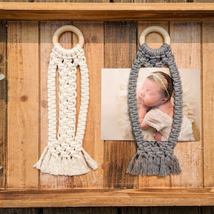 Photo Frame | Macrame Frame | Macrame Photos Hanger | Review Mirror Charm | Macrame Car Charm