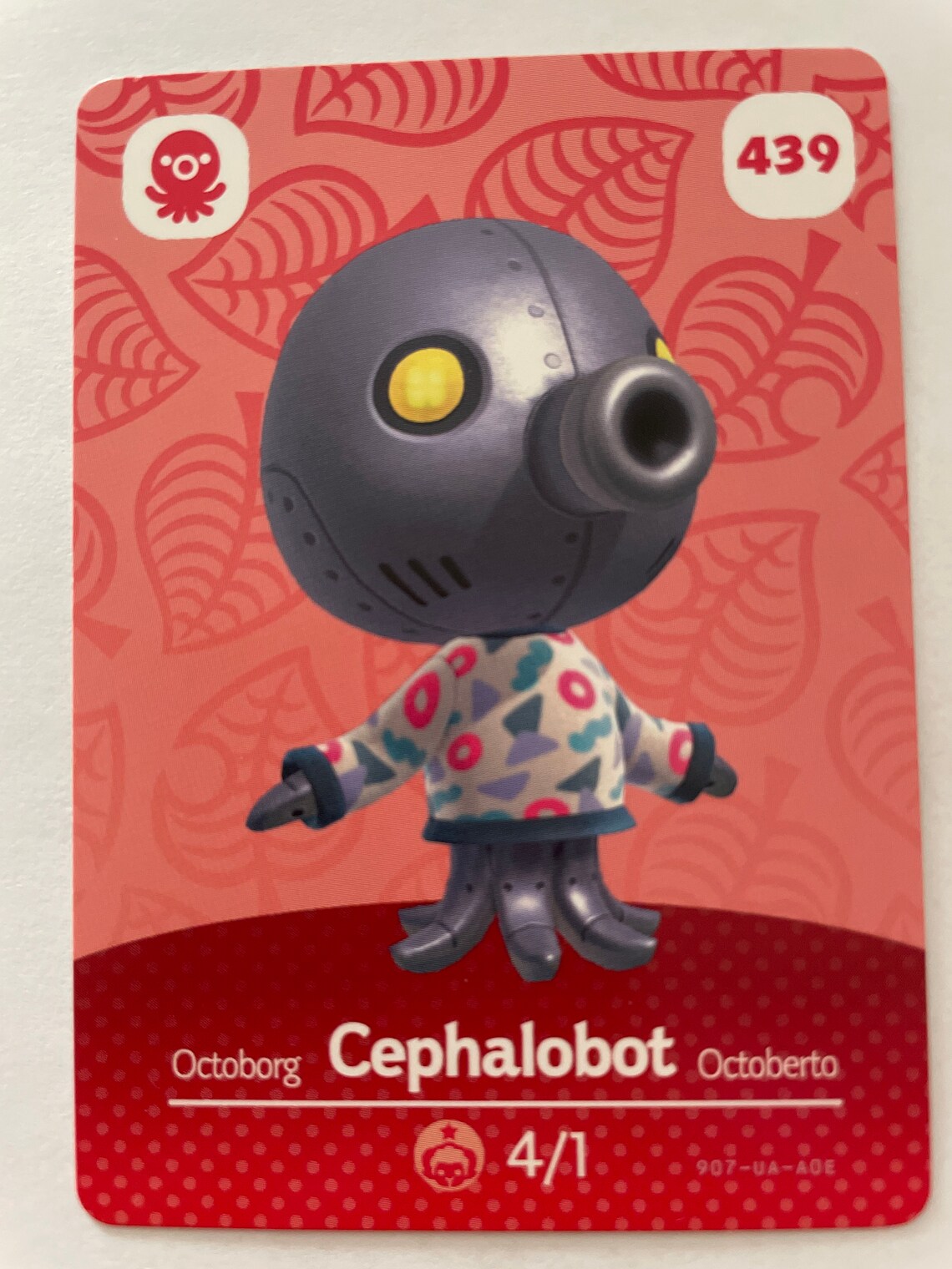 ACNH Series 5 Amiibo Cephalobot Etsy