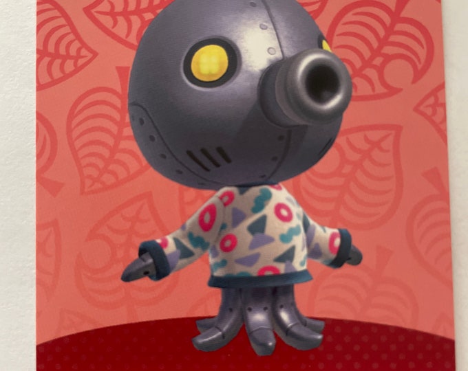 ACNH Series 5 Amiibo Cephalobot Etsy Israel