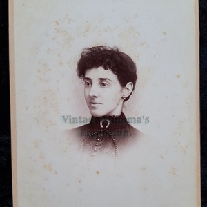 Cabinet Card - Lady