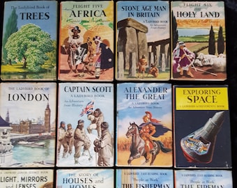 Vintage Ladybird Books (With DJs) - 1960s
