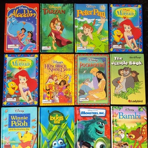 Vintage Ladybird Books -Disney Stories 90&#39;s