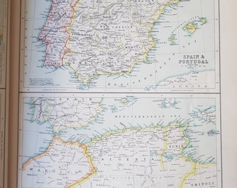 c.1901 The Century Atlas with General Index - choice of maps (3)