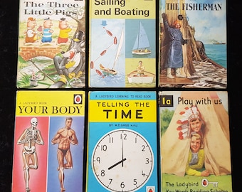 Vintage Ladybird Books (Without  DJs) - 1960s-70s