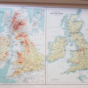 c.1901 The Century Atlas mit Allgemeiner Index - Auswahl an Karten (2)