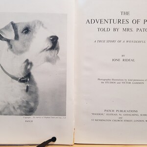1945 - The Adventures of Patch - Told by Mrs Patch by Ione Rideal