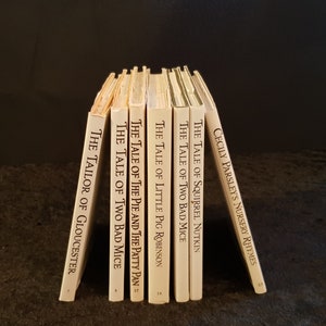 Beatrix Potter Collection - Individual Books 1977-80s - With dust jackets vgc