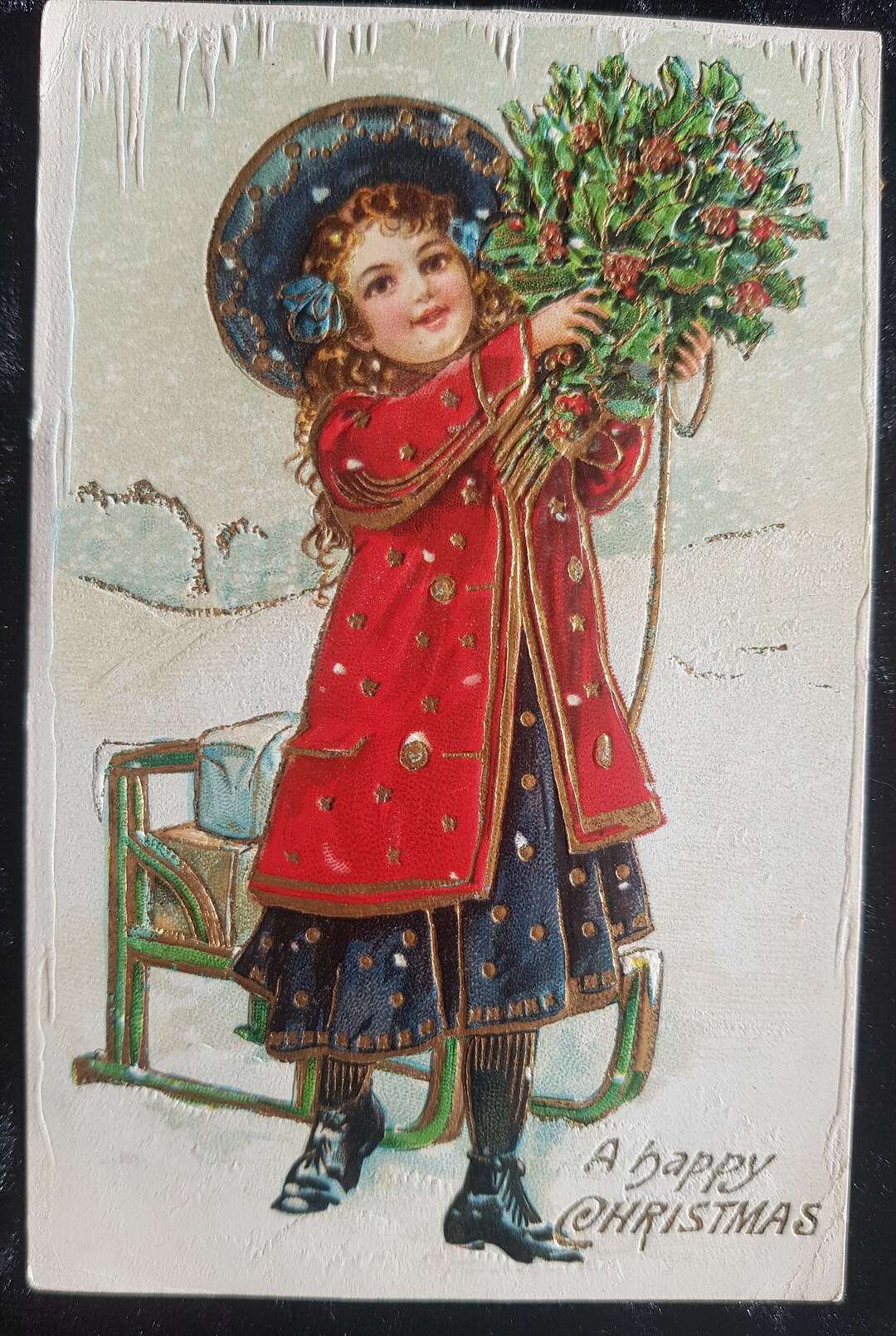 1 X Vintage Premium Christmas Postcard 1909-14 Options - Etsy UK