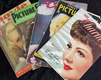 1930/40s Vintage Magazines - Fashion/Movies - Select options