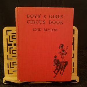 c1942 Libro del circo per ragazzi e ragazze di Enid Blyton