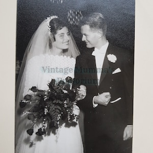 c.1950s Vintage Wedding Photograph