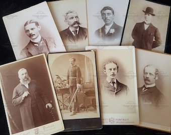 1 x Cabinet Cards - Male