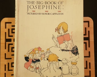 1919 Het grote boek van Josephine door mevrouw H.C. Cradock geïllustreerd door Honor C. Appleton
