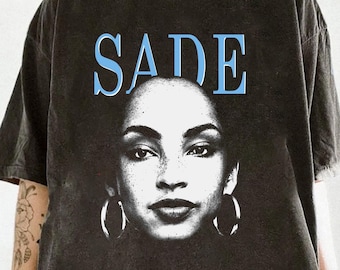 Sade 90s Vintage Shirt,  Sade Pop Music Fans shirt, Sade Music Unisex Shirt, Sade Concert Unisex Shirt, Sade Gift Women and Men T shirt