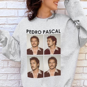 Retro 90s Pedro Pascal Sweatshirt, Pedro Pascal Vintage Hoodie, Shirt, Pedro Pascal Hoodie, Pedro Pascal Tee