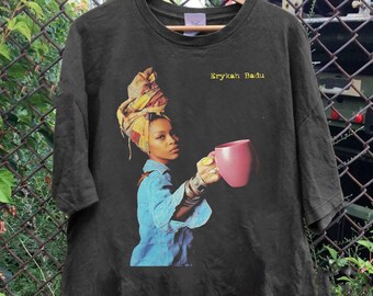 Camiseta de Erykah Badu, Camiseta del álbum Unfollow Me de Erykah Badu, Camiseta retro de Erykah Badu, Camiseta unisex de regalo de Erykah Badu para hombres y mujeres