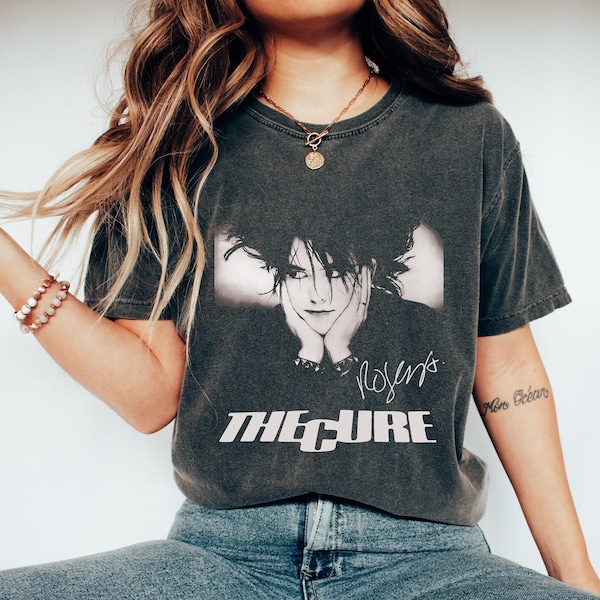 Chemise vintage The Cure, The Cure Merch, T-shirt The Cure Band, The Cure des années 90, Chemise berceuse, tournée The Cure, T-shirt unisexe, The Cure