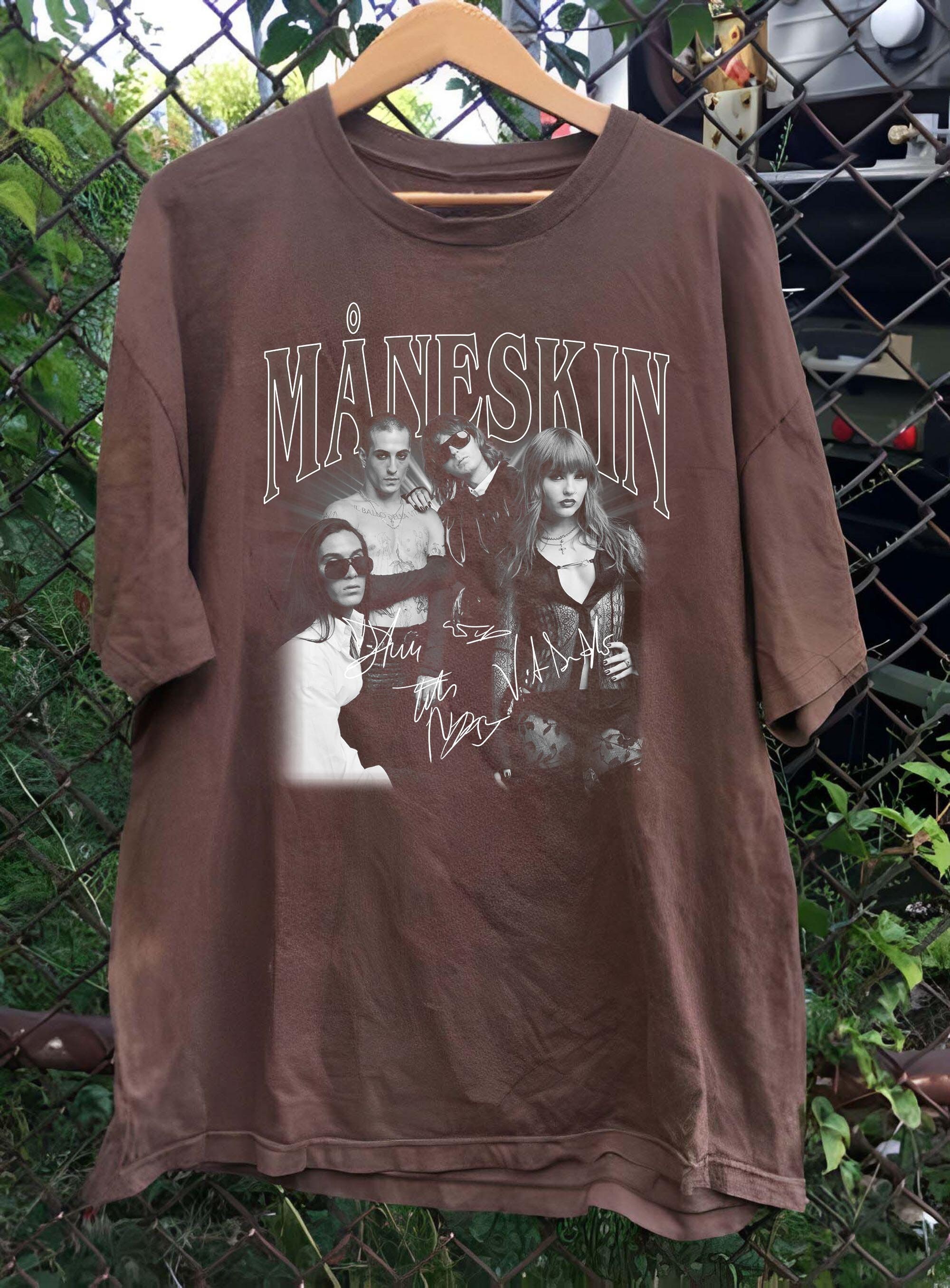 Maneskin バンドTシャツ M 2023 World Tour 日本公演 Maneskin バンドTシャツ M 2023 World Tour 日本公演