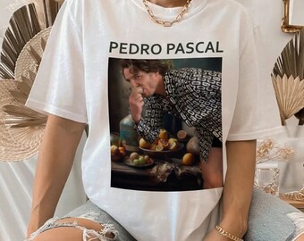 Pedro Pascal Sappig Fruit Meme Shirt, Pedro Pascal Daddy Tee, Pedro Pascal jaren '90 Tee, Cadeau voor vrouwen en mannen Unisex T-shirt