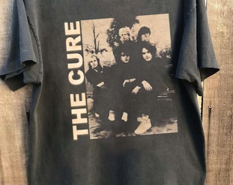 The Cure jaren '90 Vintage Shirt, The Cure Merch, The Cure Band T-shirt, Vintage The Cure shirt, The Cure tour, Unisex t-shirt, The Cure