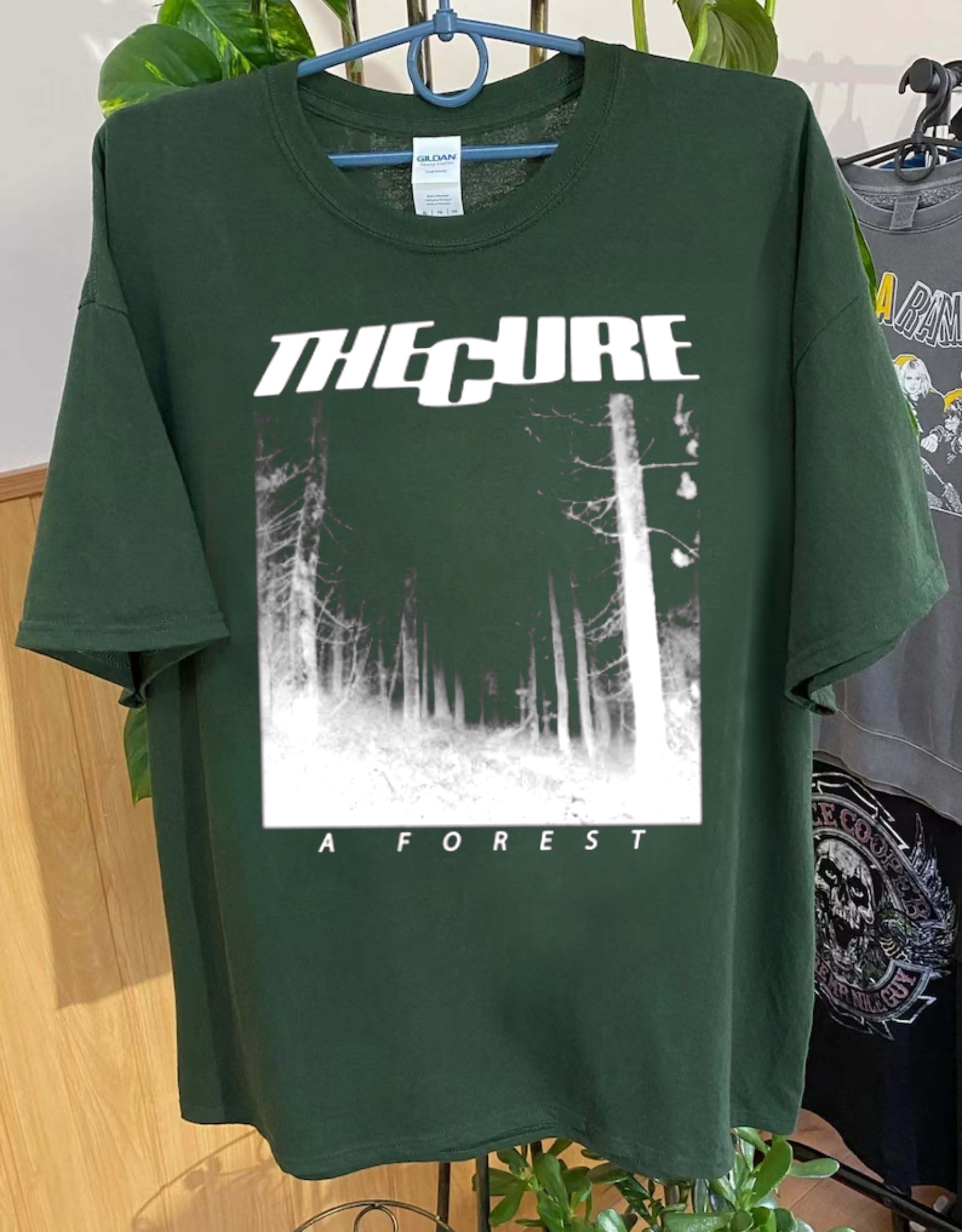 The Cure A Forest Vintage Shirt, the Cure Merch, the Cure Band T