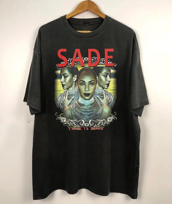 Sade Adu 90s Vintage Shirt, Sade Love is King Shirt, Sade Music