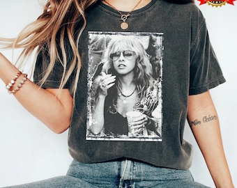 Chemise Fleetwood Mac Stevie Nicks, chemise Fleetwood Mac Band, chemise Stevie Nicks, t-shirt Stevie Nicks, Fleetwood Mac Retro, Rock Band des années 90