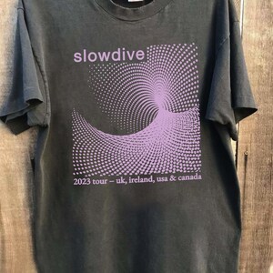 Slowdive Tour T-Shirt, Slowdive Souvlaki Tee, Slowdive Band Gift, Slowdive Tour Vintage Shirt, Slowdive fan unisex shirt