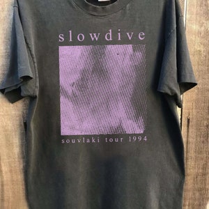 Slowdive Souvlaki Shirt, Slowdive Tour 90s Vintage Shirt, Slowdive Band Tee, Slowdive Gift, Slowdive fan unisex shirt, Slowdive Retro shirt