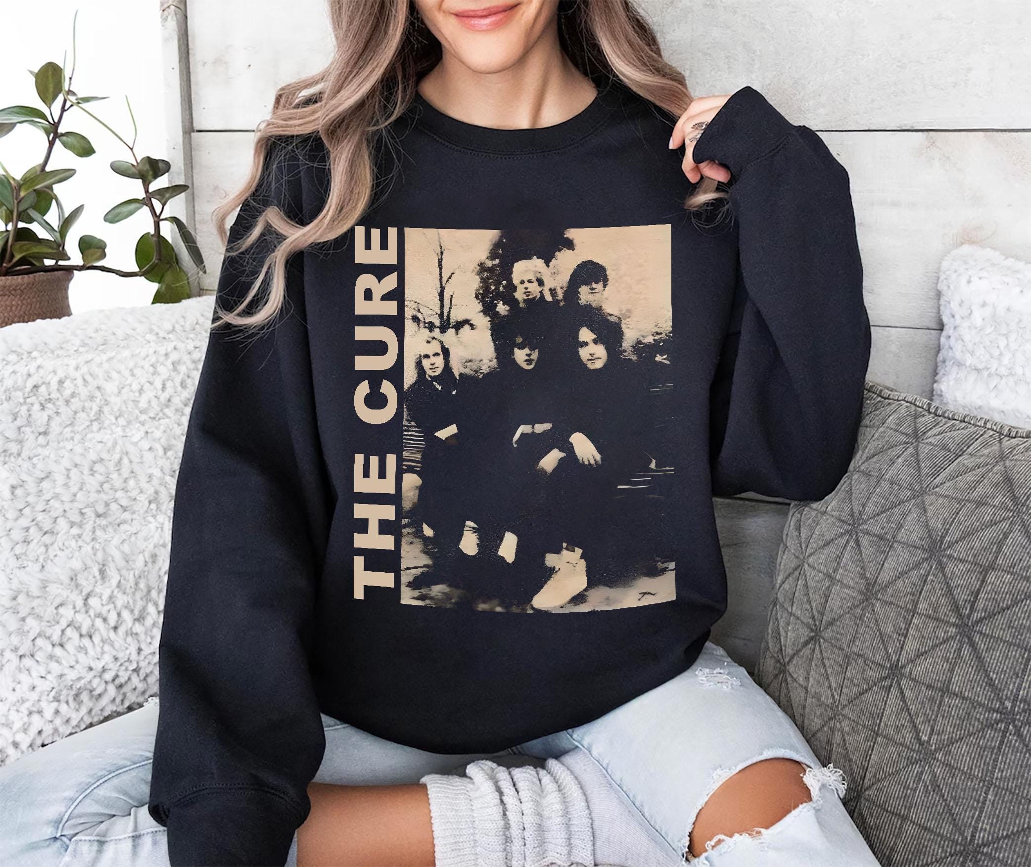 The Cure 90s Vintage Sweatshirt, the Cure Merch, the Cure Band 