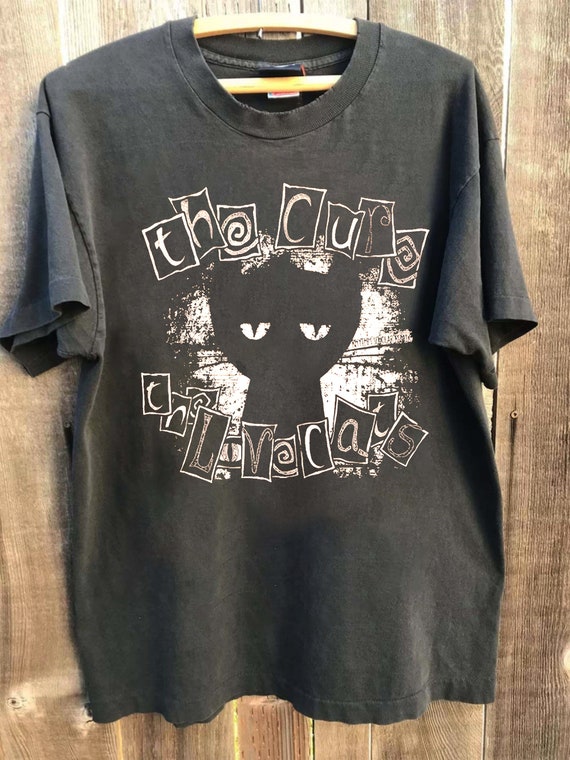 The Cure Lovecat Shirt, Vintage the Cure Band 90s Shirt,the Cure 