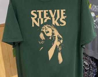 Stevie Nicks Concert Shirt, Fleetwood Mac Band Shirt, Stevie Nicks Fleetwood Mac Shirt, Fleetwood Mac Retro, Rock Band jaren '90 Shirt