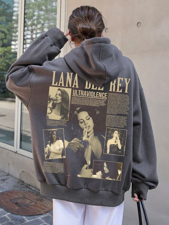 Lana Del Rey Hoodie Vintage Lana Del Rey Graphic Sweatshirt Lana
