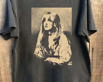 Chemise Stevie Nicks, chemise Fleetwood Mac Band, chemise Stevie Nicks Fleetwood Mac, t-shirt Stevie Nicks, Fleetwood Mac rétro, groupe de rock des années 90