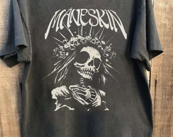 Maneskin T-shirt,rush World Tour Måneskin Tour 2024 Shirt