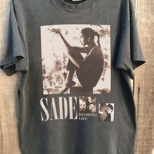Sade Shirt,  Retro Sade Pop Music Fans shirt, Sade Concert Shirt, Sade Tee, Retro Music Unisex Shirt, Gift Women and Men T-shirt